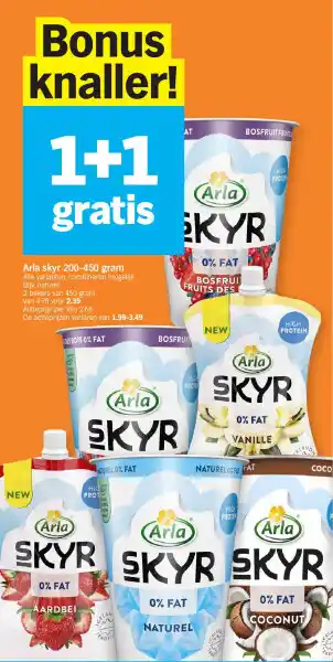 Arla skyr 200-450 gram
