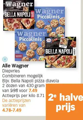 Albert Heijn Alle wagner aanbieding