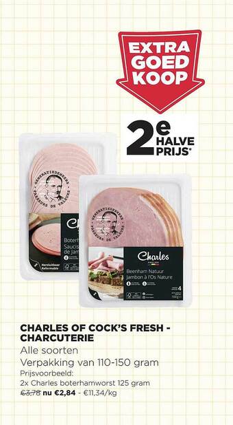 Jumbo Charles Of Cock's Fresh - Charcuterie aanbieding