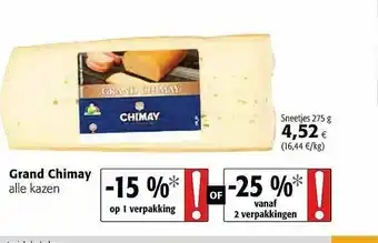 Colruyt Grand Chimay Alle Kazen aanbieding