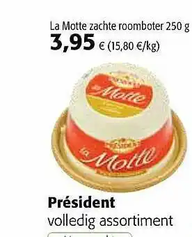 Colruyt Président La Motte aanbieding