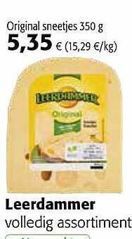 Colruyt Leerdammer aanbieding
