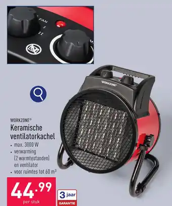 ALDI Keramische ventilatorkachel aanbieding