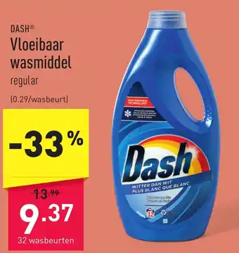 ALDI Vloeibaar wasmiddel aanbieding
