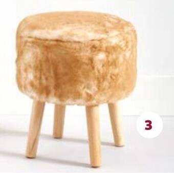 Auchan Tabouret 31 cm h.38 cm aanbieding