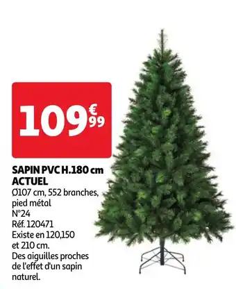 SAPIN PVC H.180 cm ACTUEL