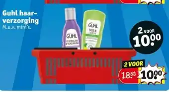 Kruidvat Guhl haarverzorging aanbieding