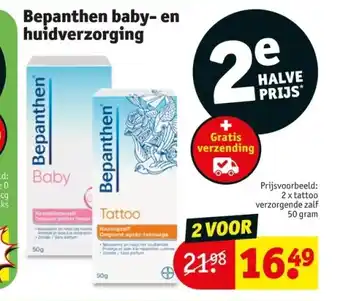 Kruidvat Bepanthen baby- en huidverzorging aanbieding
