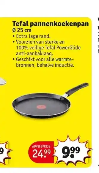 Tefal pannenkoekenpan