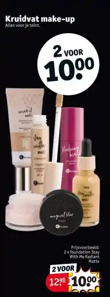 Kruidvat Kruidvat make-up aanbieding