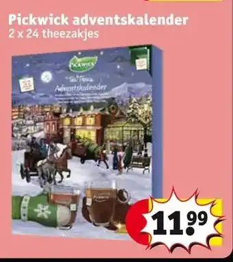 Kruidvat Pickwick adventskalender aanbieding