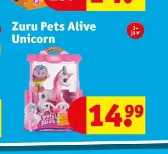 Kruidvat Zuru pets alive unicorn aanbieding