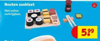 Houten sushiset