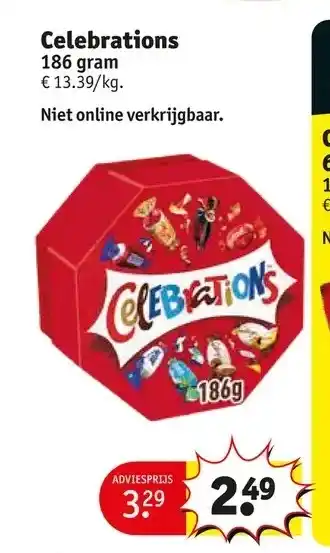 Kruidvat Celebrations aanbieding