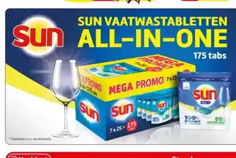 Kruidvat Sun vaatwastabletten aanbieding
