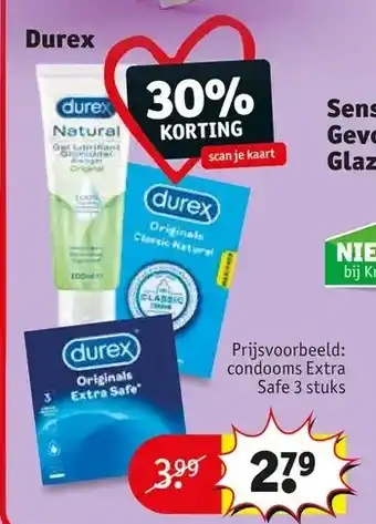 Kruidvat Durex aanbieding