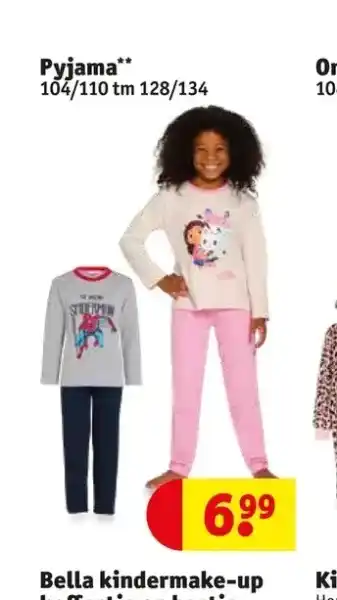 Kruidvat Pyjama aanbieding