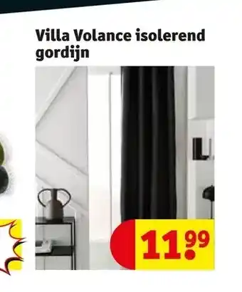Kruidvat Villa volance isolerend gordijn aanbieding