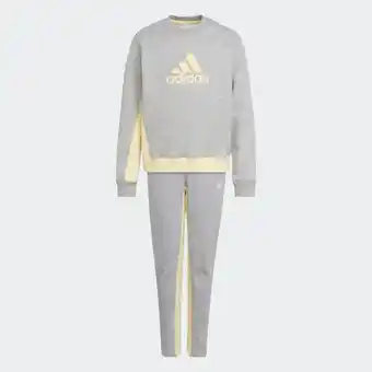 Adidas Adidas badge of sport cotton track suit aanbieding