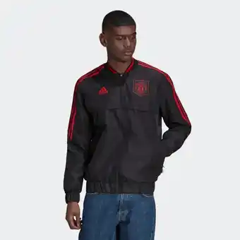 Adidas Adidas manchester united anthem jacket aanbieding