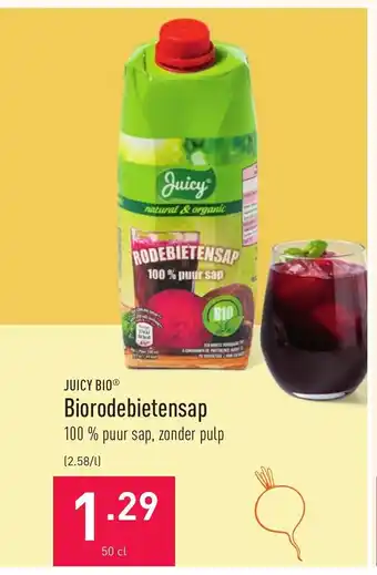 Juicy Bio Biorodebietensap