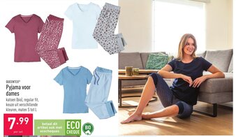 ALDI Queentex Pyjama voor dames aanbieding