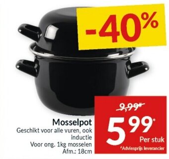 Intermarché Mosselpot aanbieding