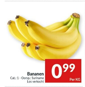 Intermarché Bananen aanbieding