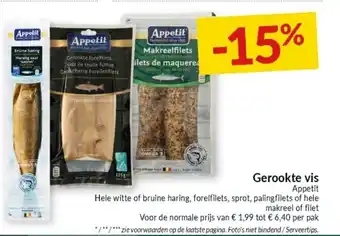 Intermarché Gerookte vis aanbieding