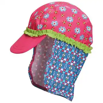 Playshoes kid's uv-schutz mütze blumen - pet