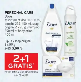 Alvo PERSONAL CARE Dove aanbieding
