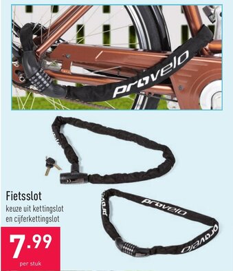 ALDI Fietsslot aanbieding