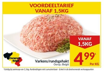 Intermarché Varkens/rundsgehakt aanbieding