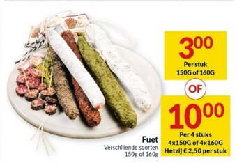 Intermarché Fuet aanbieding