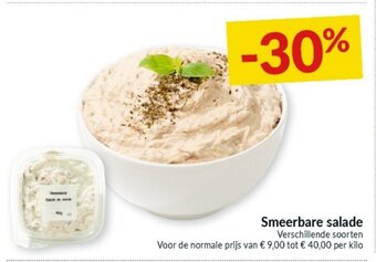 Intermarché Smeerbare salade aanbieding