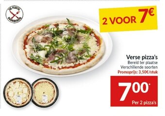 Intermarché Verse pizza's aanbieding