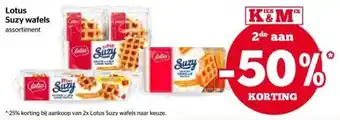 Spar Lotus Suzy wafels aanbieding