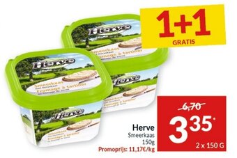 Intermarché Herve Smeerkaas aanbieding