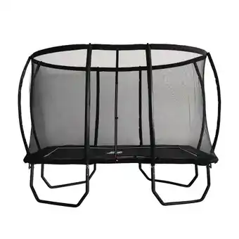 Senz sports trampoline - j5000 series - 214 x 305 cm - zwart