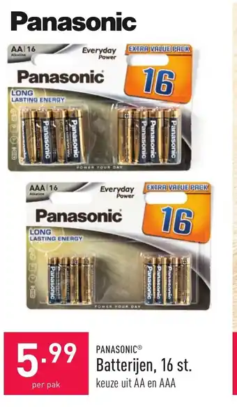 Panasonic Batterijen, 16 st.