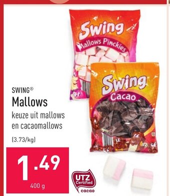 ALDI Swing Mallows aanbieding
