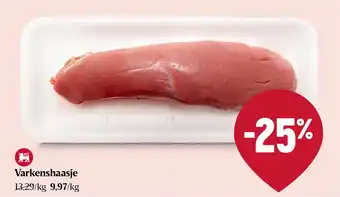 Delhaize Varkenshaasje aanbieding