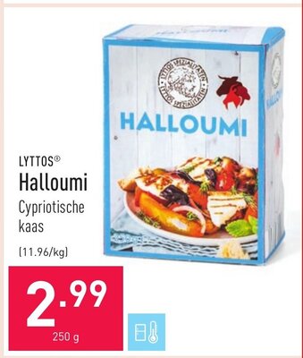 ALDI Lyttos Halloumi aanbieding