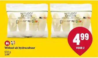 Delhaize Witloof uit hydrocultuur 650g aanbieding