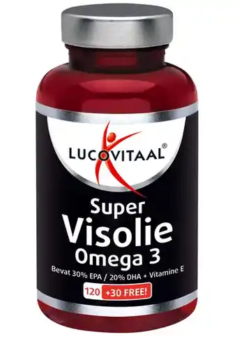 Lucovitaal super visolie omega 3 capsules