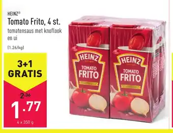 ALDI Heinz Tomato Frito, 4 st. aanbieding