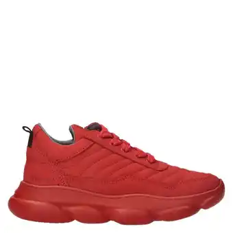 Red rag sneaker jongens rood