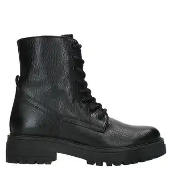 Ps poelman veterboot meisjes zwart