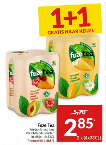 Intermarché Fuze Tea Frisdrank aanbieding