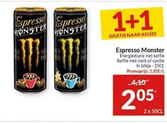 Intermarché Espresso Monster aanbieding